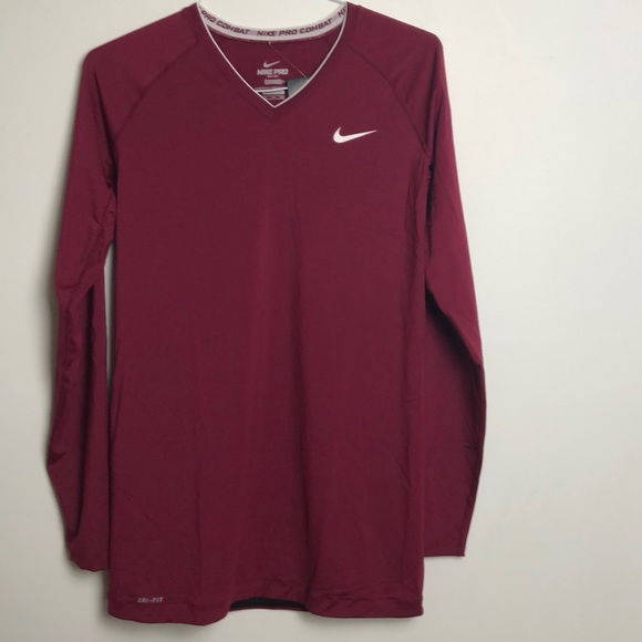 Nike Pro combat compression shirt long sleeve - Picture 1 of 5